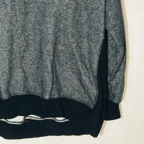 Jachs new york long sleeve sweatshirt  gray black cotton blend xxl READ - Picture 4 of 12